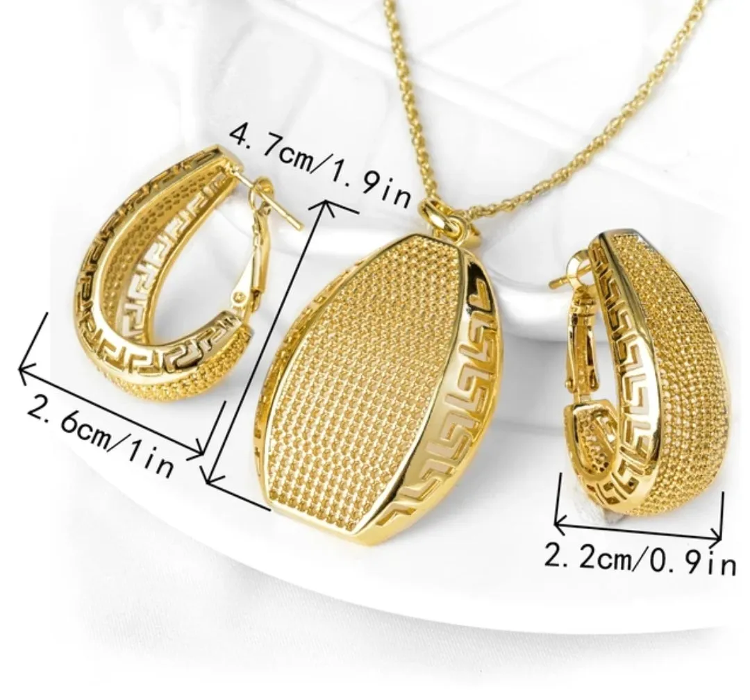 14K African Gold Jewelry Sets