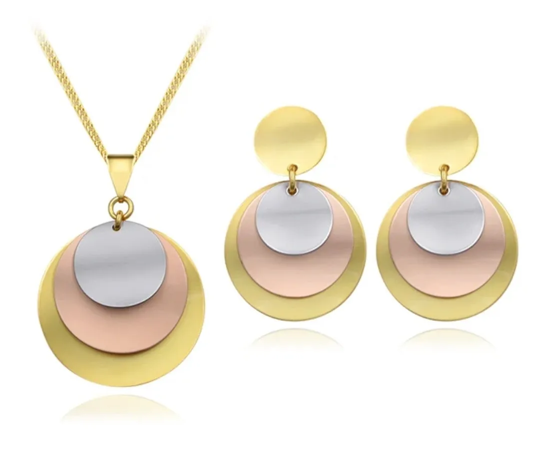 14K African Gold Jewelry Sets