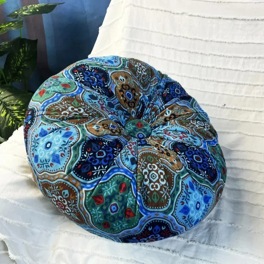 1pc Bohemian Round Floor Meditation Cushion