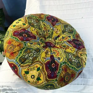 1pc Bohemian Round Floor Meditation Cushion