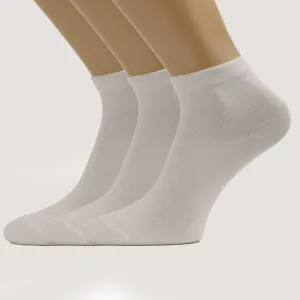 3-Pack Women Ankle Simple, Sport Cotton socks(وسط)