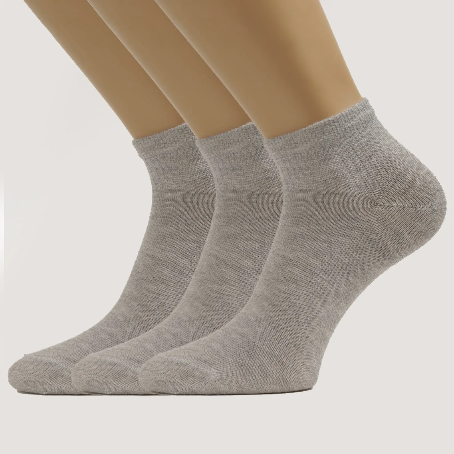 3-Pack Women Ankle Simple, Sport Cotton socks(وسط)