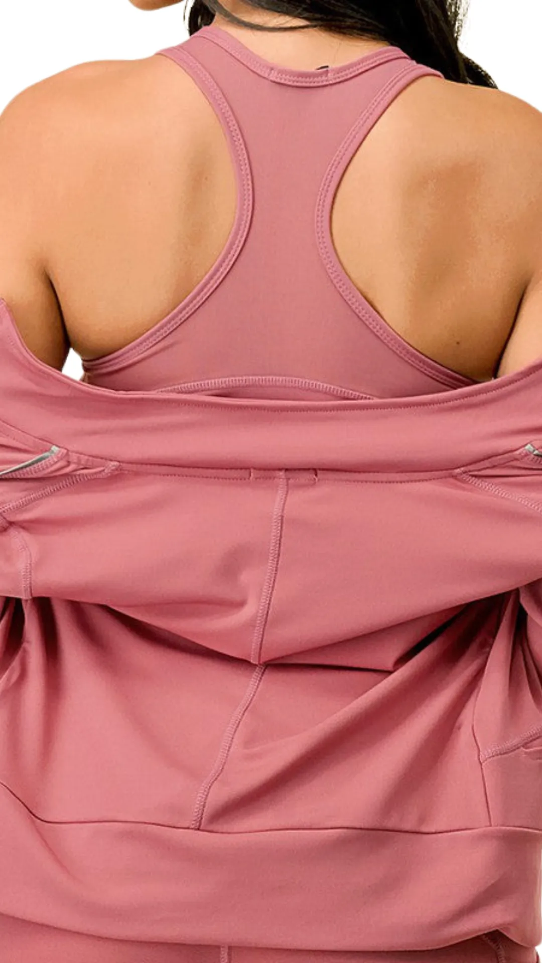 3 Piece Matching Workout Sets in Pink (Last Chance-No Restock)