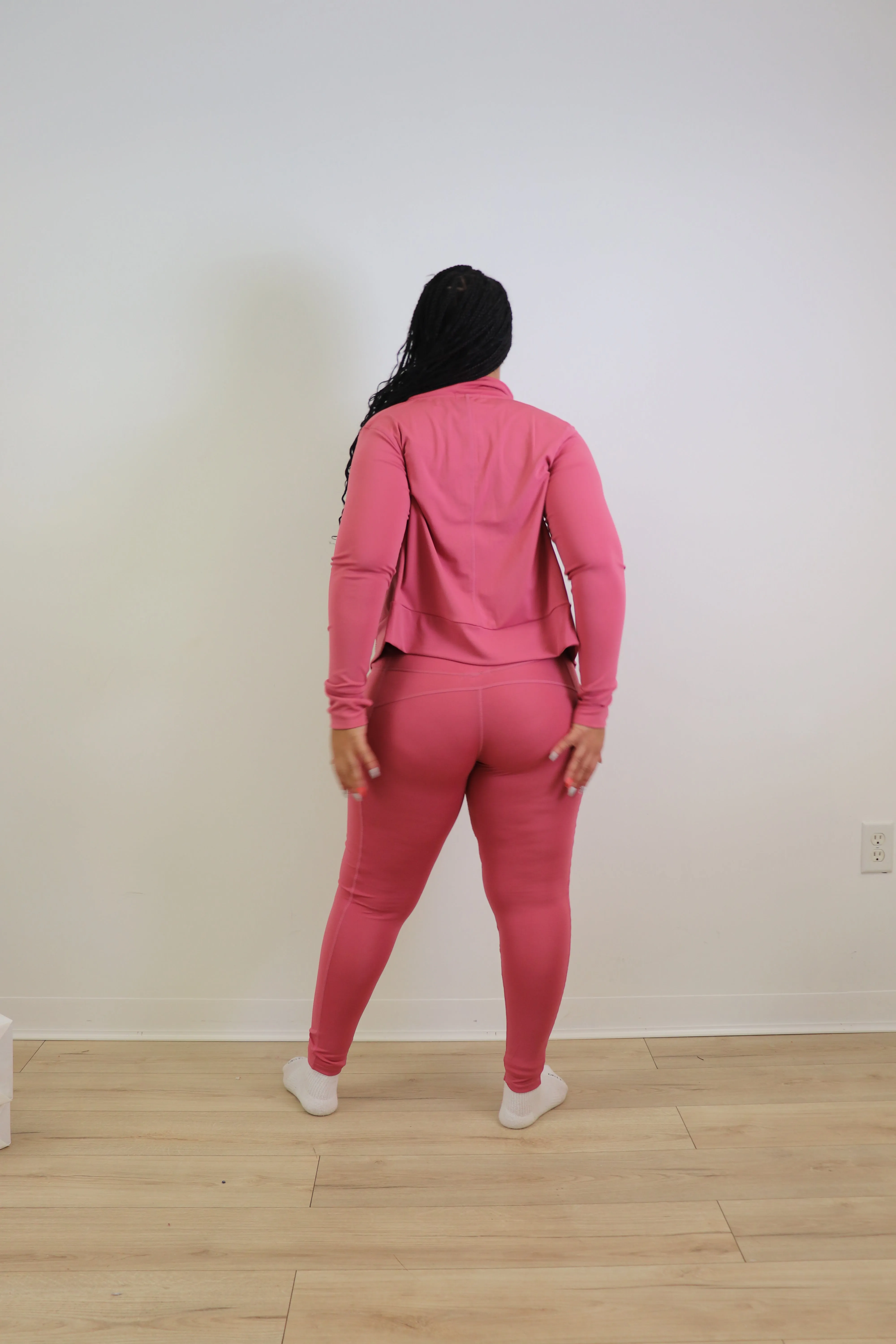 3 Piece Matching Workout Sets in Pink (Last Chance-No Restock)