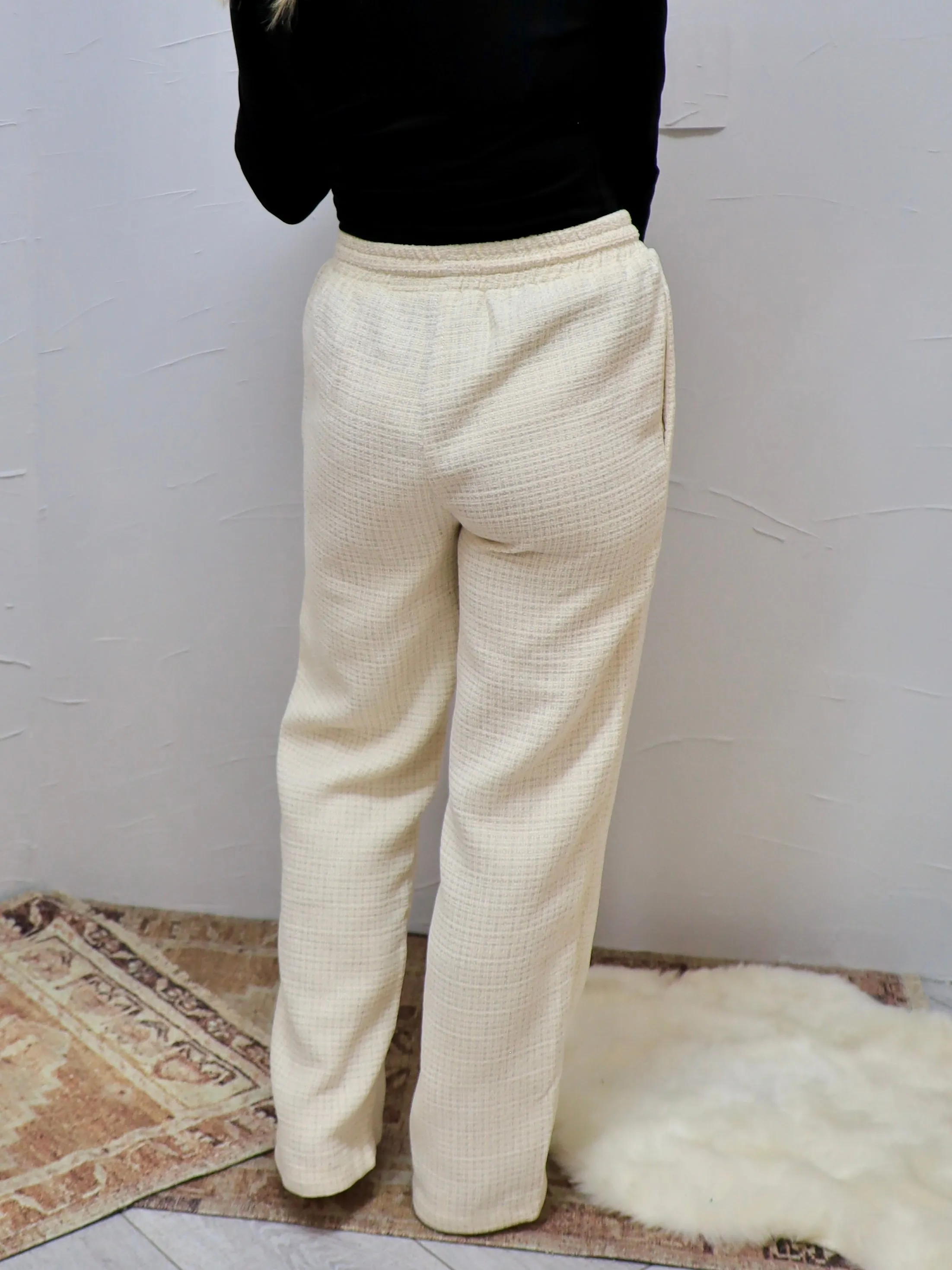 A Tweed Moment Lounge Pant