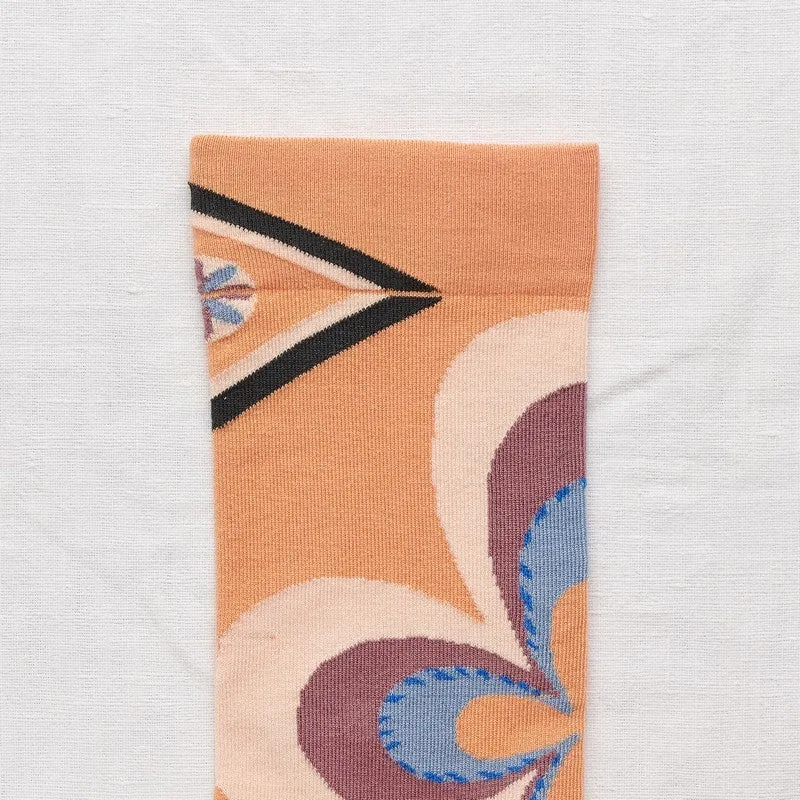 Adobe Rosette Socks