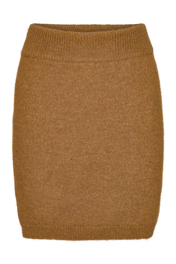 Adriana Knit Skirt - Camel