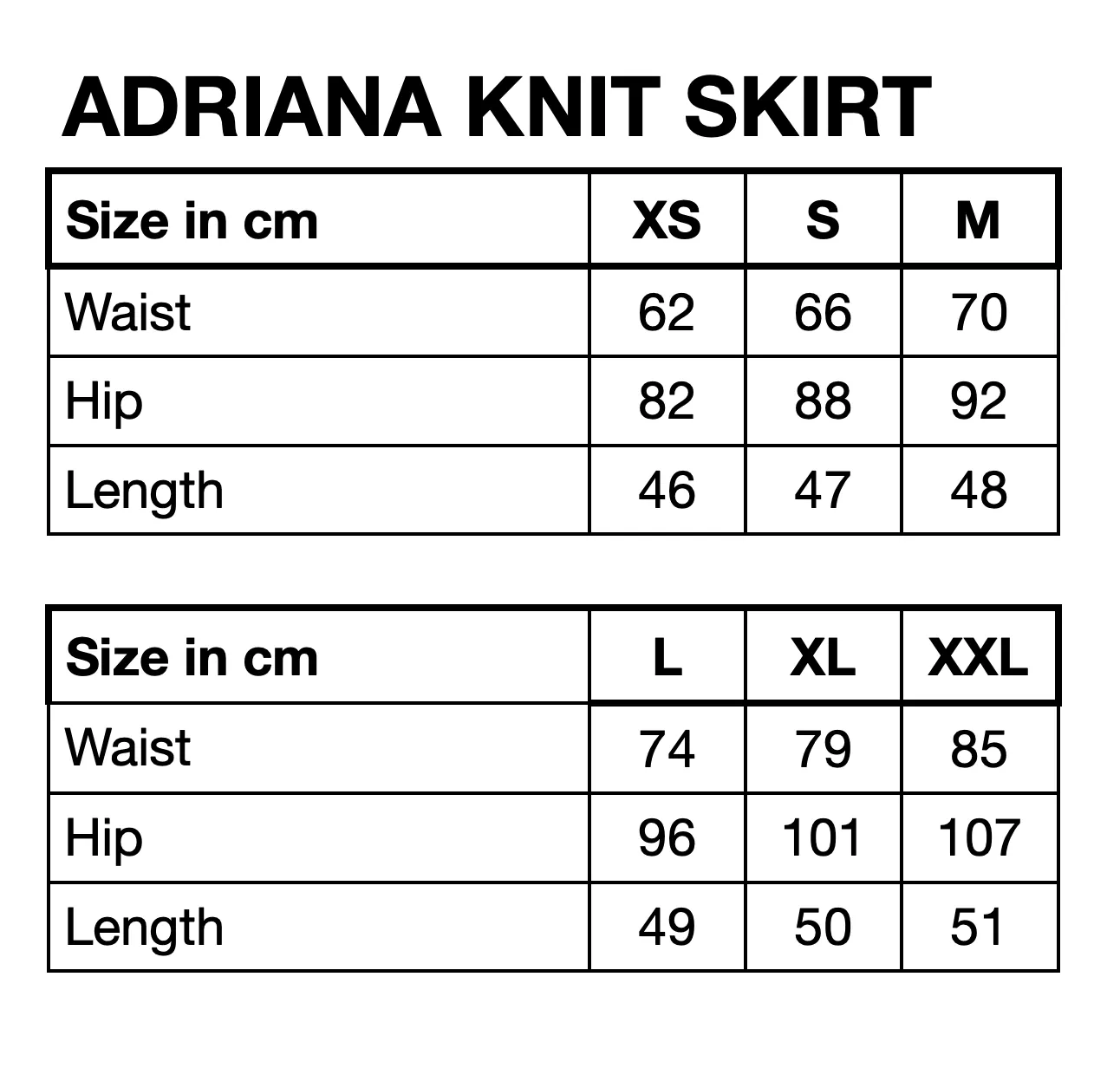 Adriana Knit Skirt - Camel
