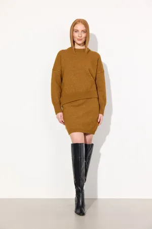 Adriana Knit Skirt - Camel