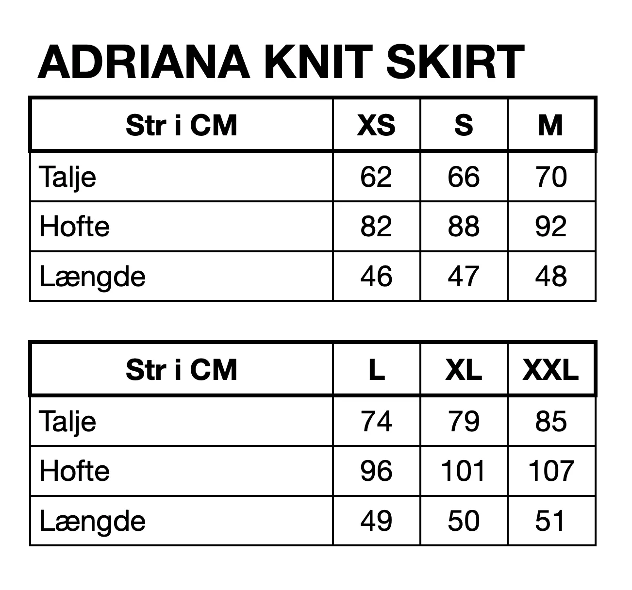 Adriana Knit Skirt - Camel