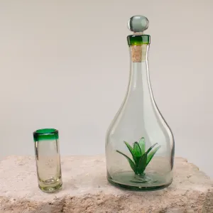 Agave Decanter and Shot Glass Sets