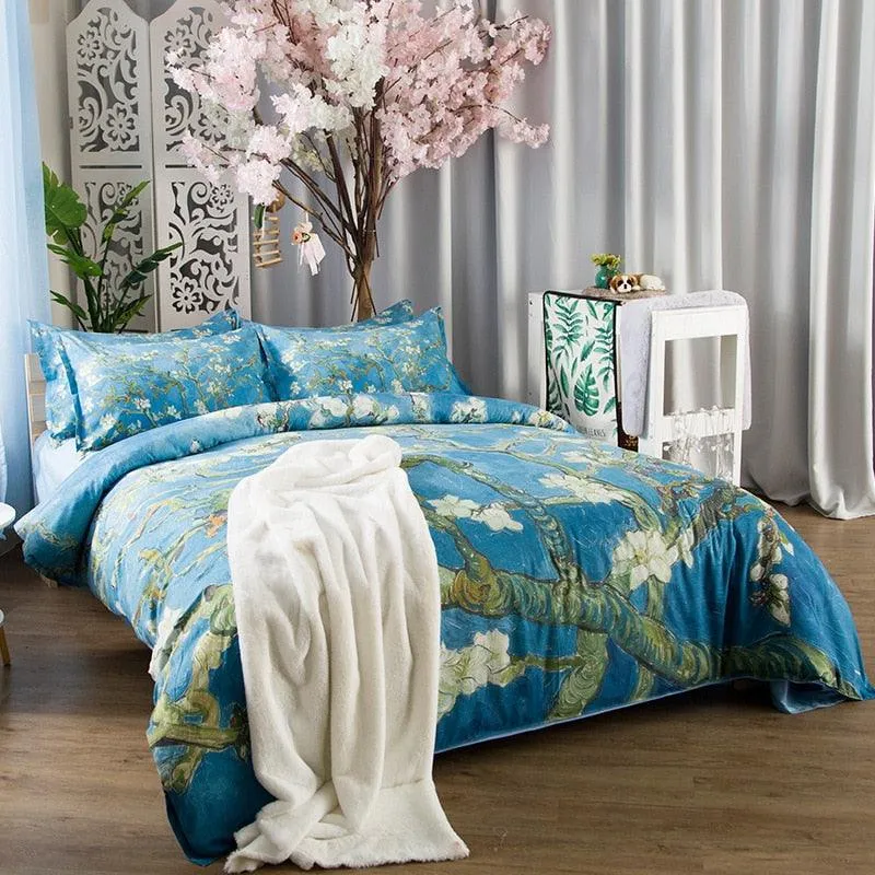 Almond Blossom Bedding Duvet Cover Sets