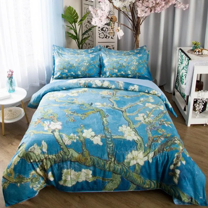 Almond Blossom Bedding Duvet Cover Sets