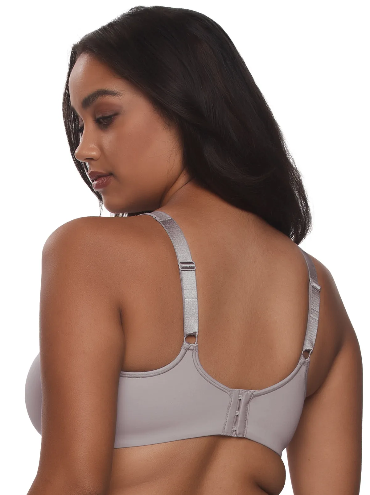Amaranth Unlined Minimizer Bra | Paramour by Felina