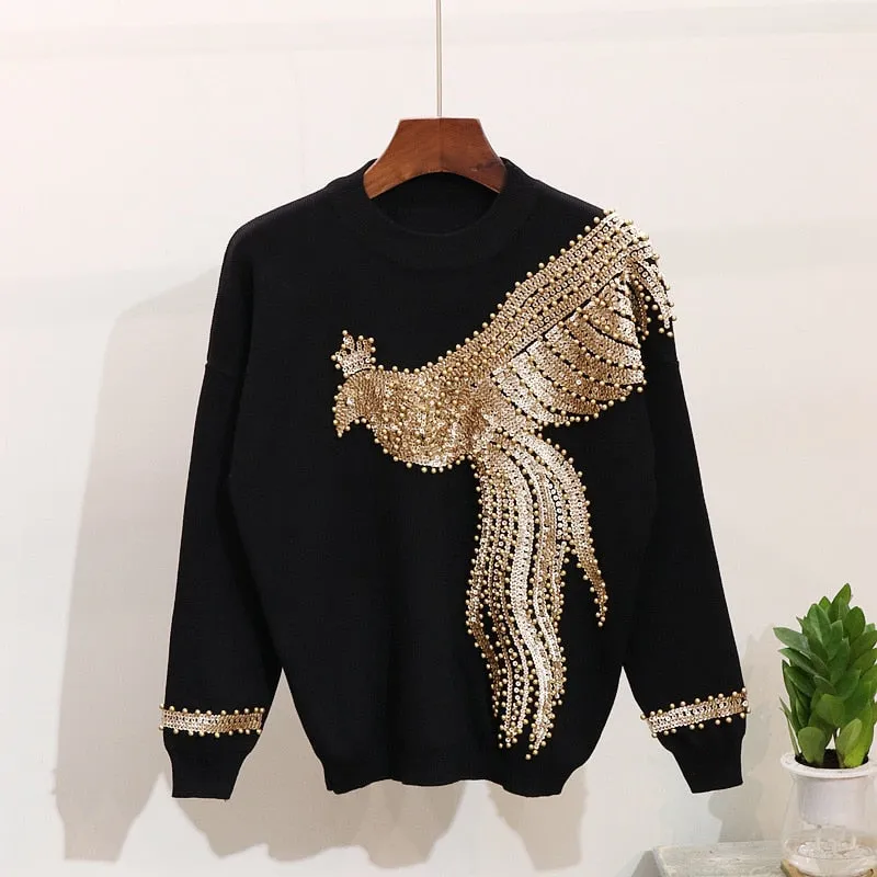 Ambrosia Knitted Women Tracksuit  Two Piece Set