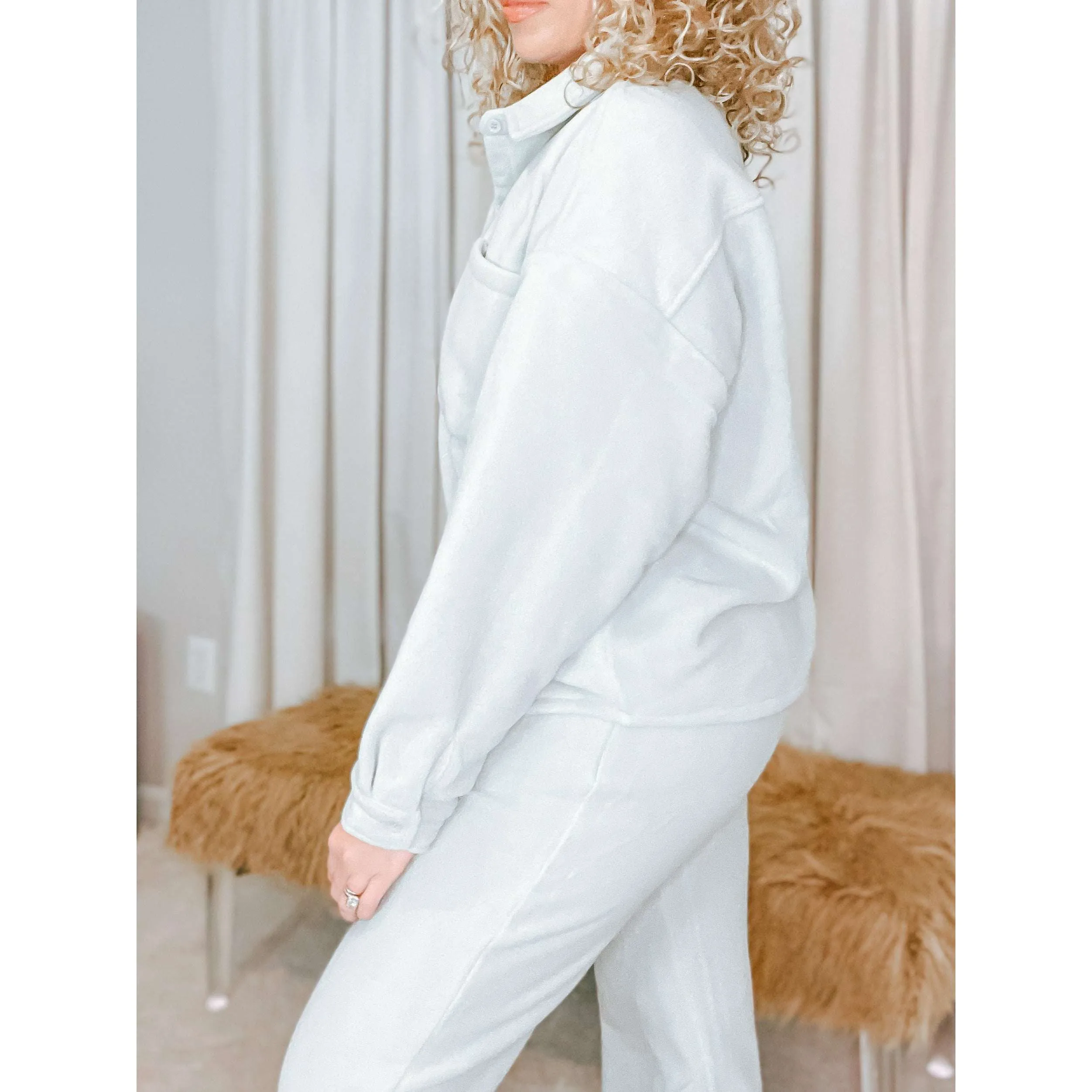 Amina Fleece Shacket