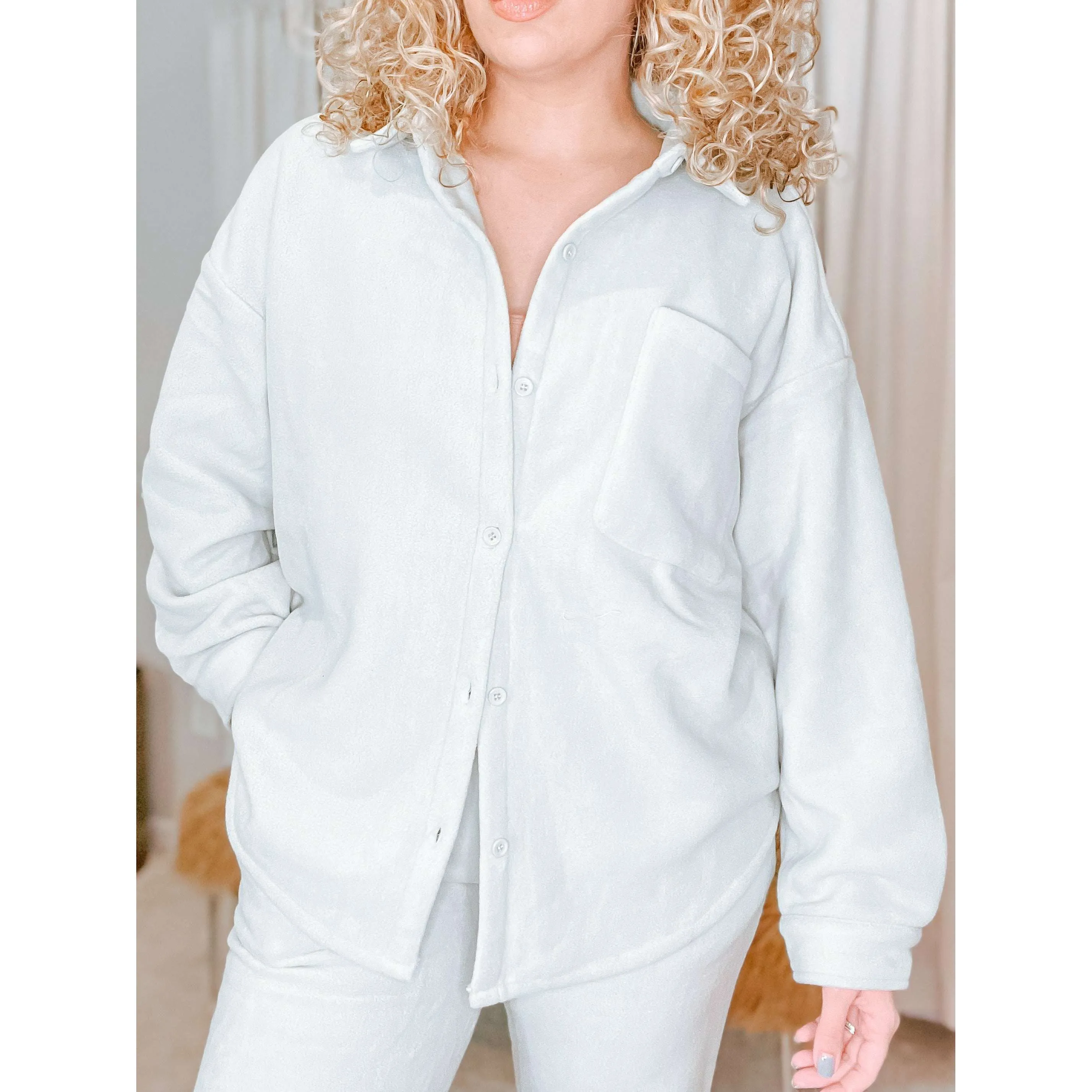 Amina Fleece Shacket