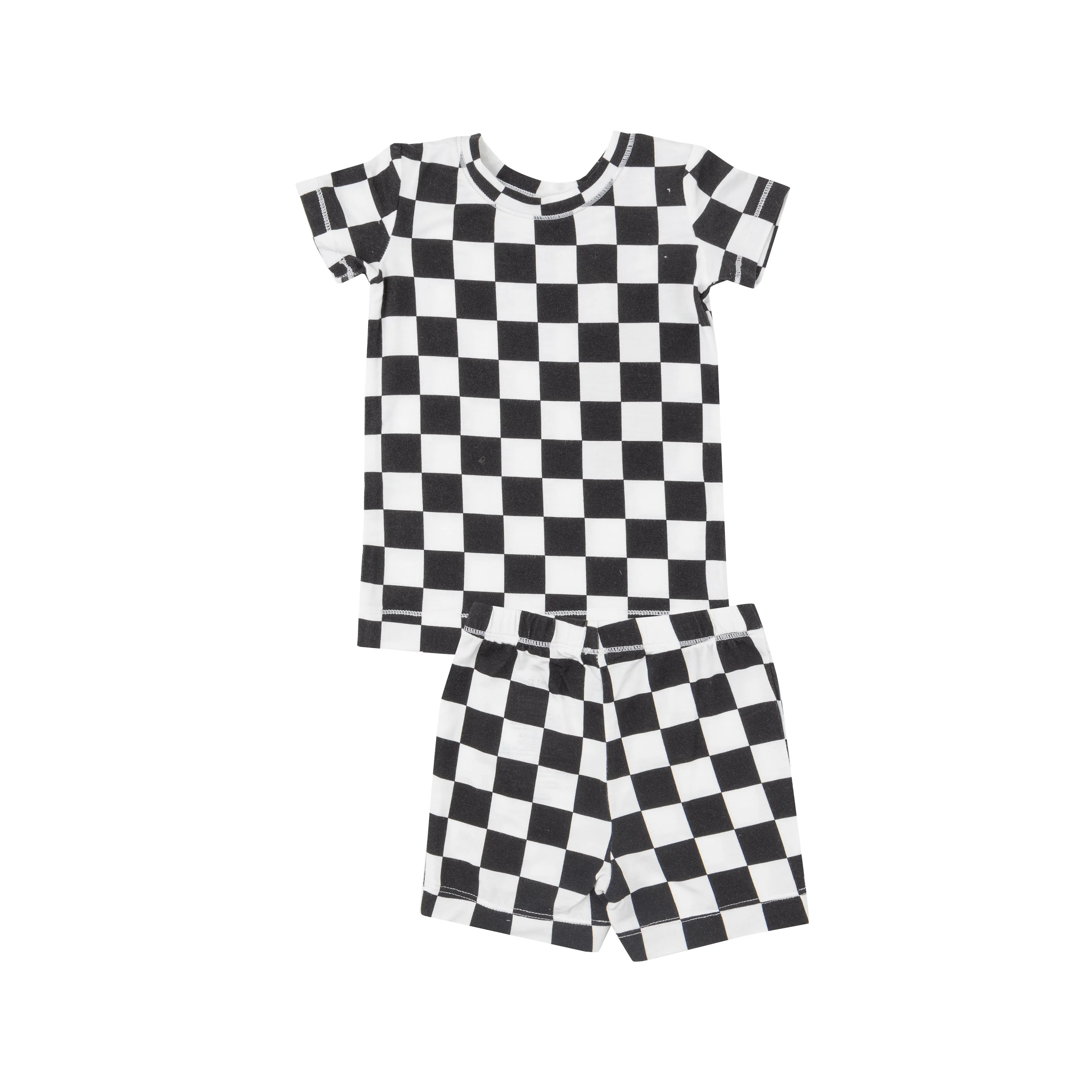 Angel Dear Checker Loungewear Short Set
