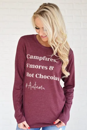 #Autumn Long Sleeve Tee