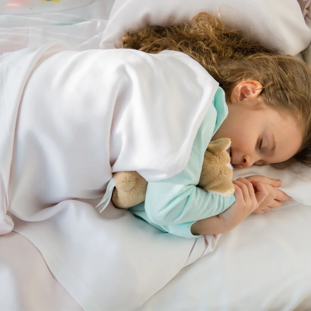 Bamboo Pinky Duvet Cover Set - Cot Bed