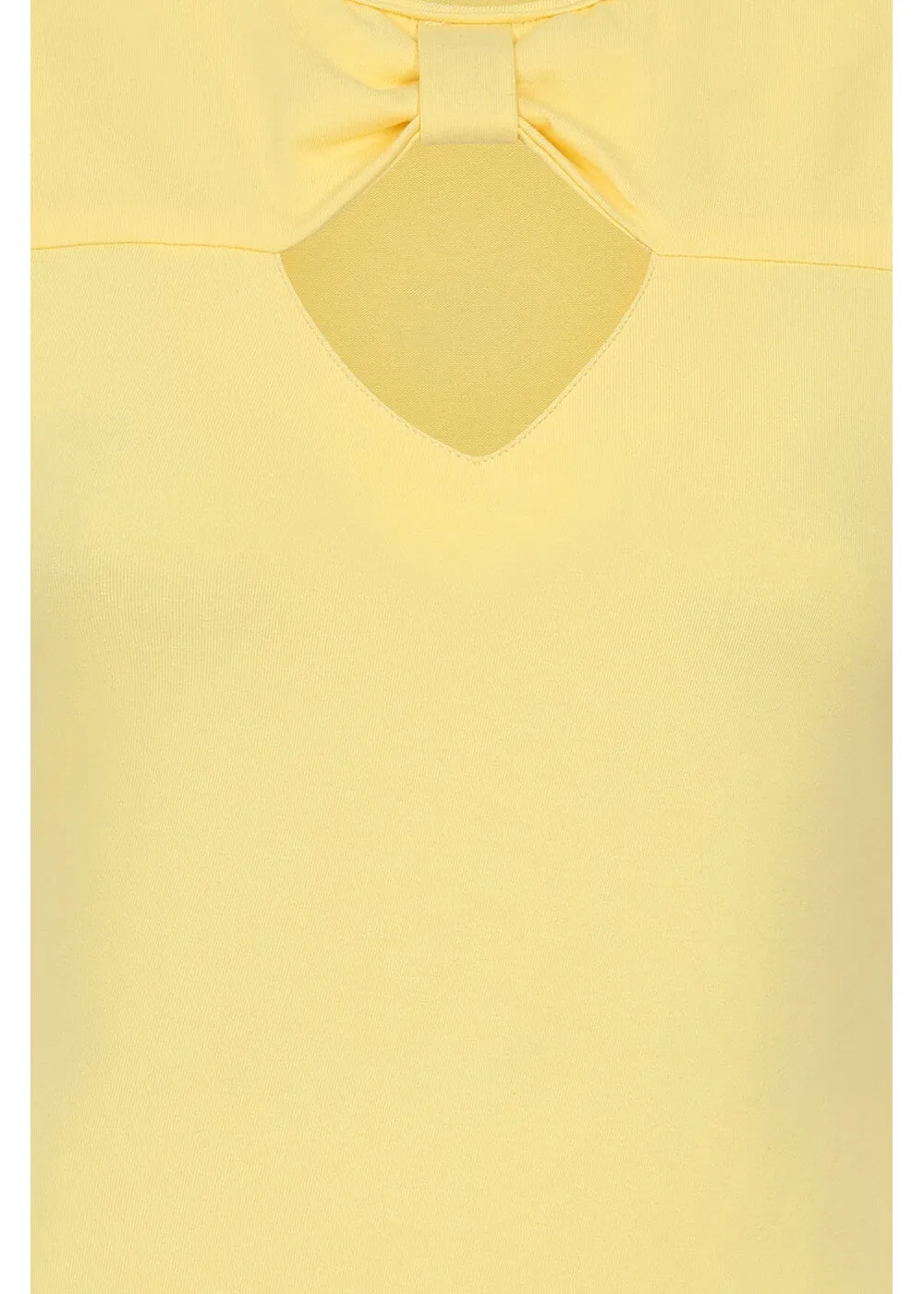 Banned Be Free Jersey Top Yellow
