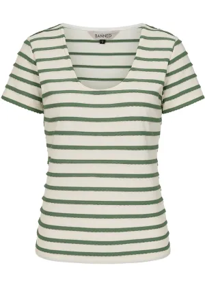 Banned Summer Ethel Top Green