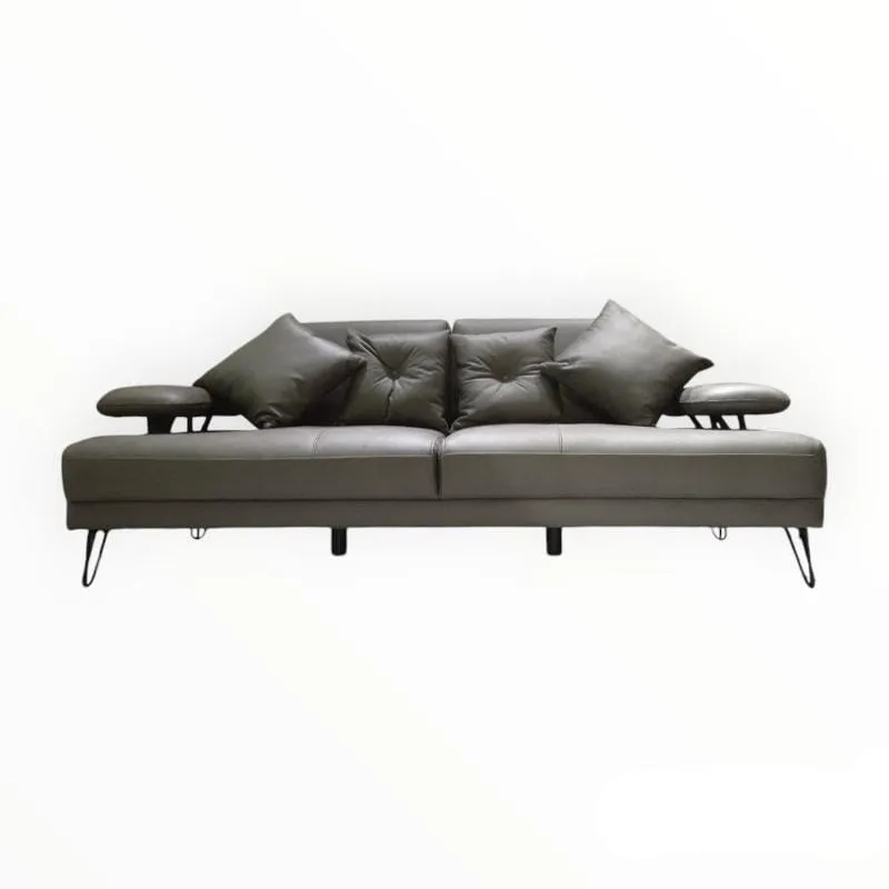 Bass New 3-Seater Sofa - Grey
