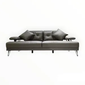 Bass New 3-Seater Sofa - Grey