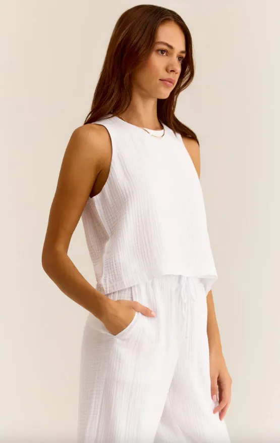 Beau Gauze Top