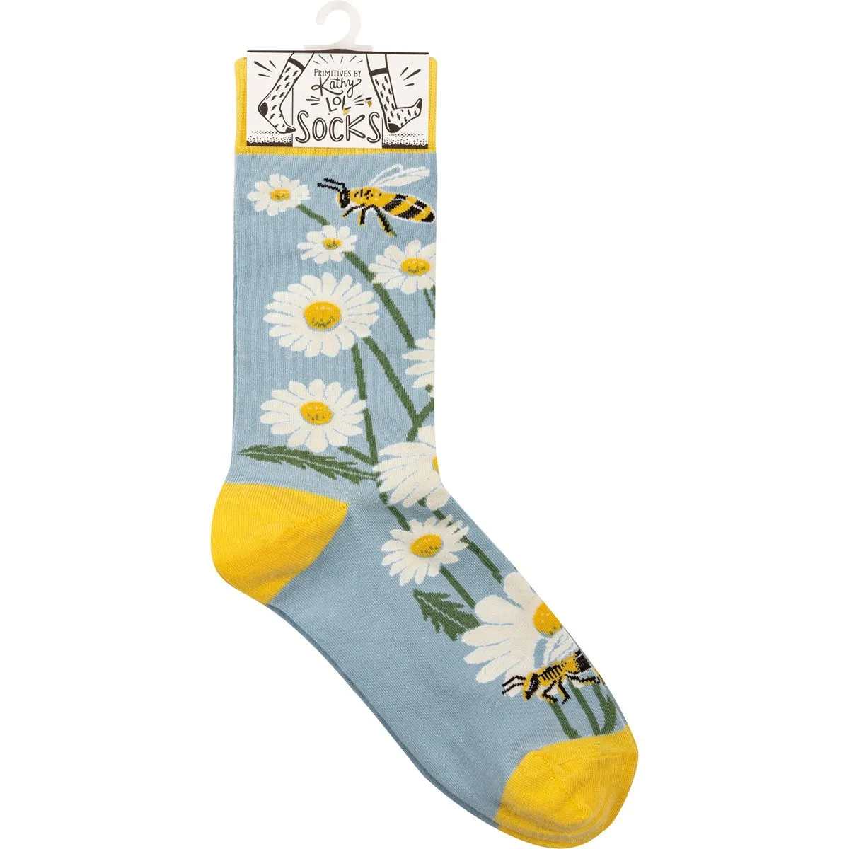 Bees & Daisies socks