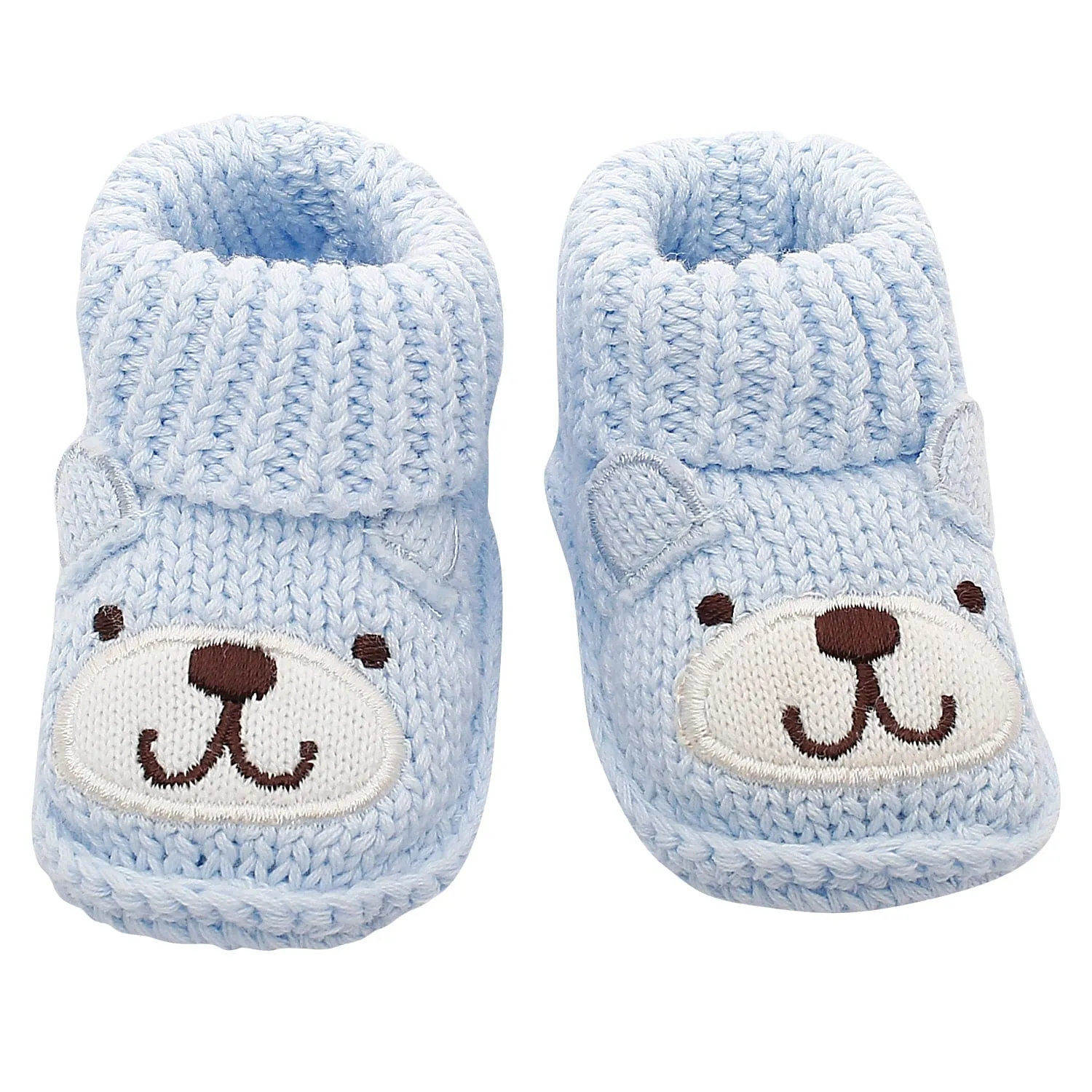 Bff Bear Blue Socks Booties