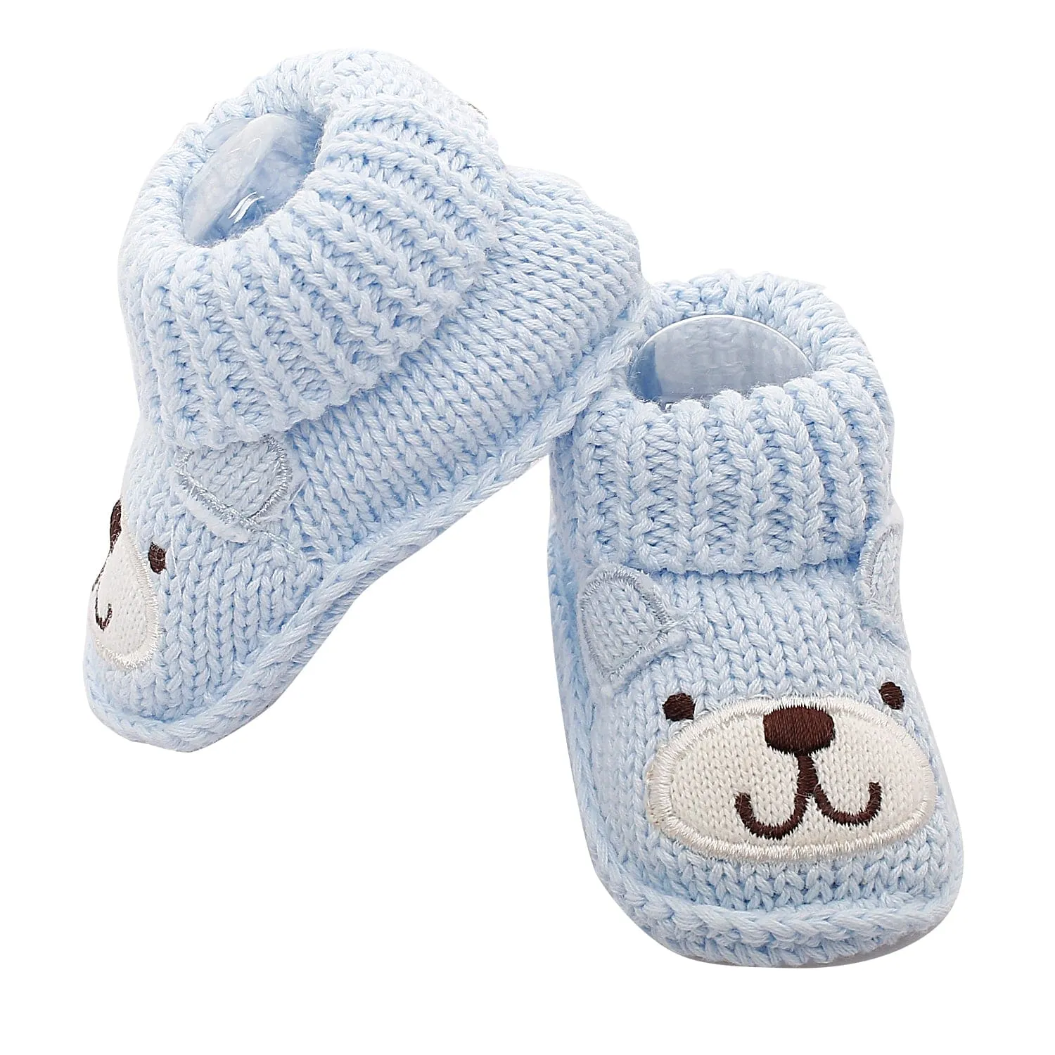 Bff Bear Blue Socks Booties