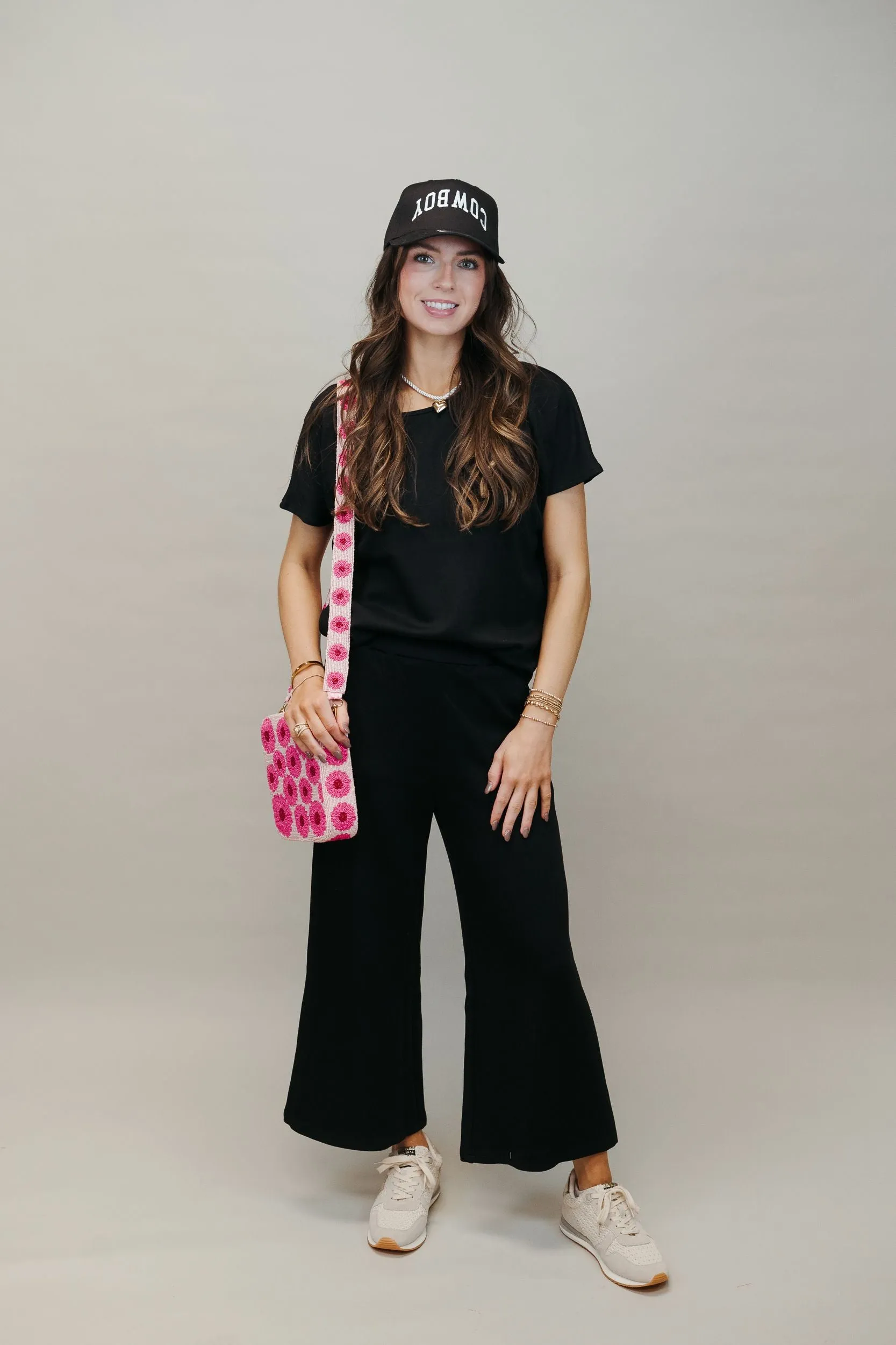 Black Lounge Top T3733