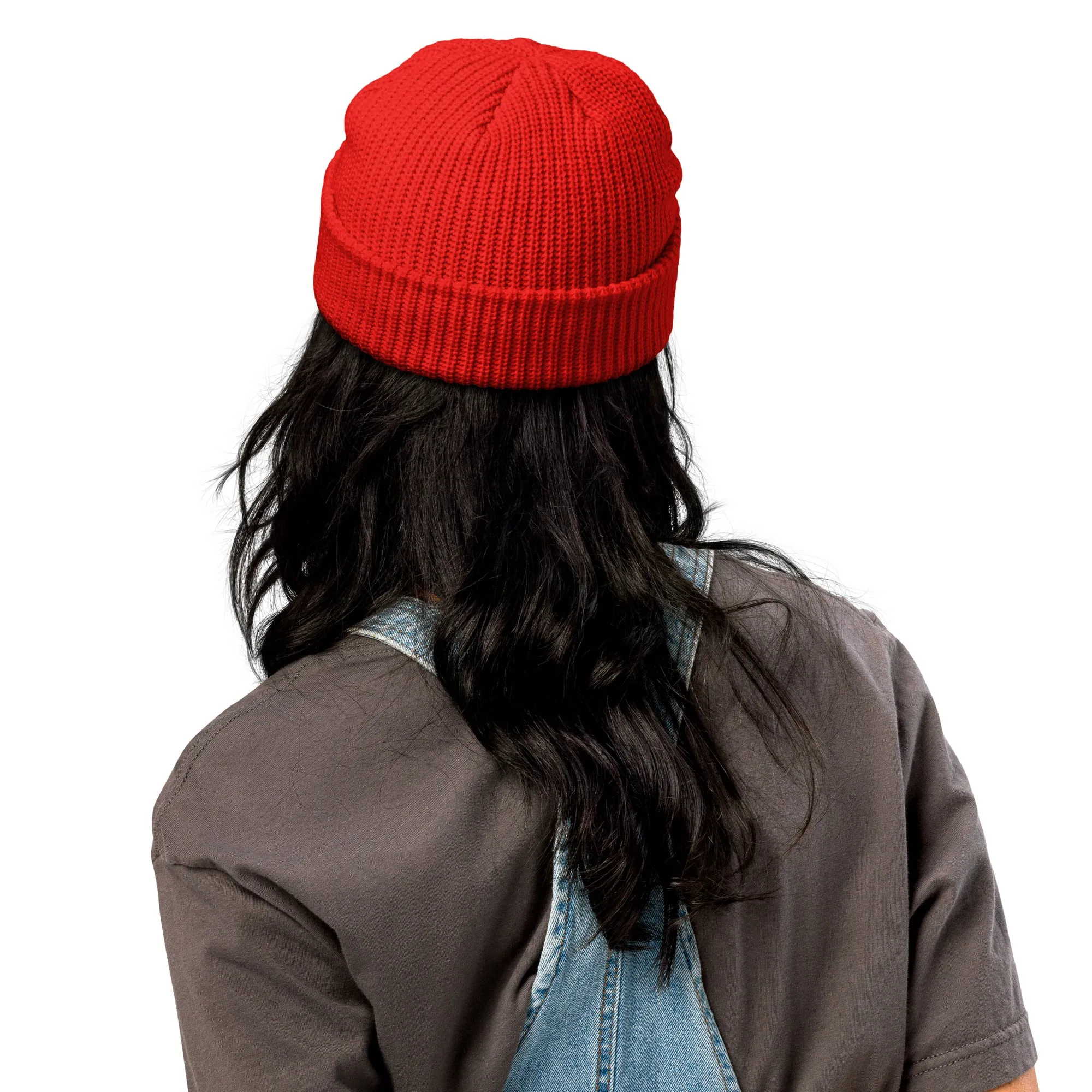 Black Santa Fisherman beanie