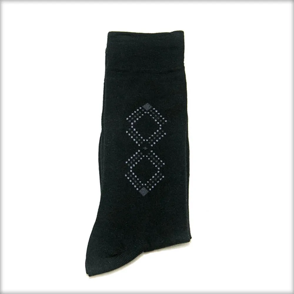 Black Socks For Men – Lycra LCC – KL-13