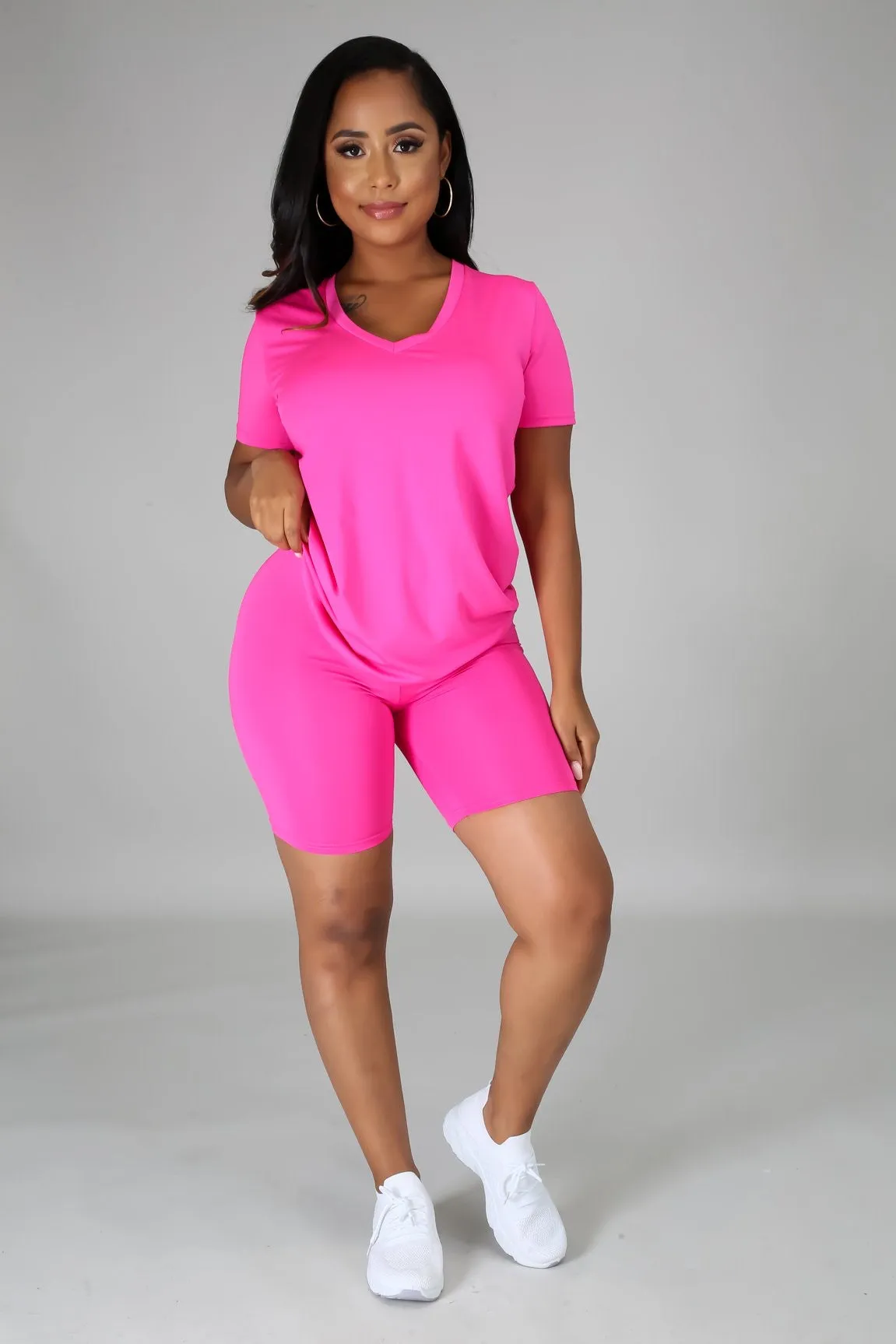 Bleeker short set