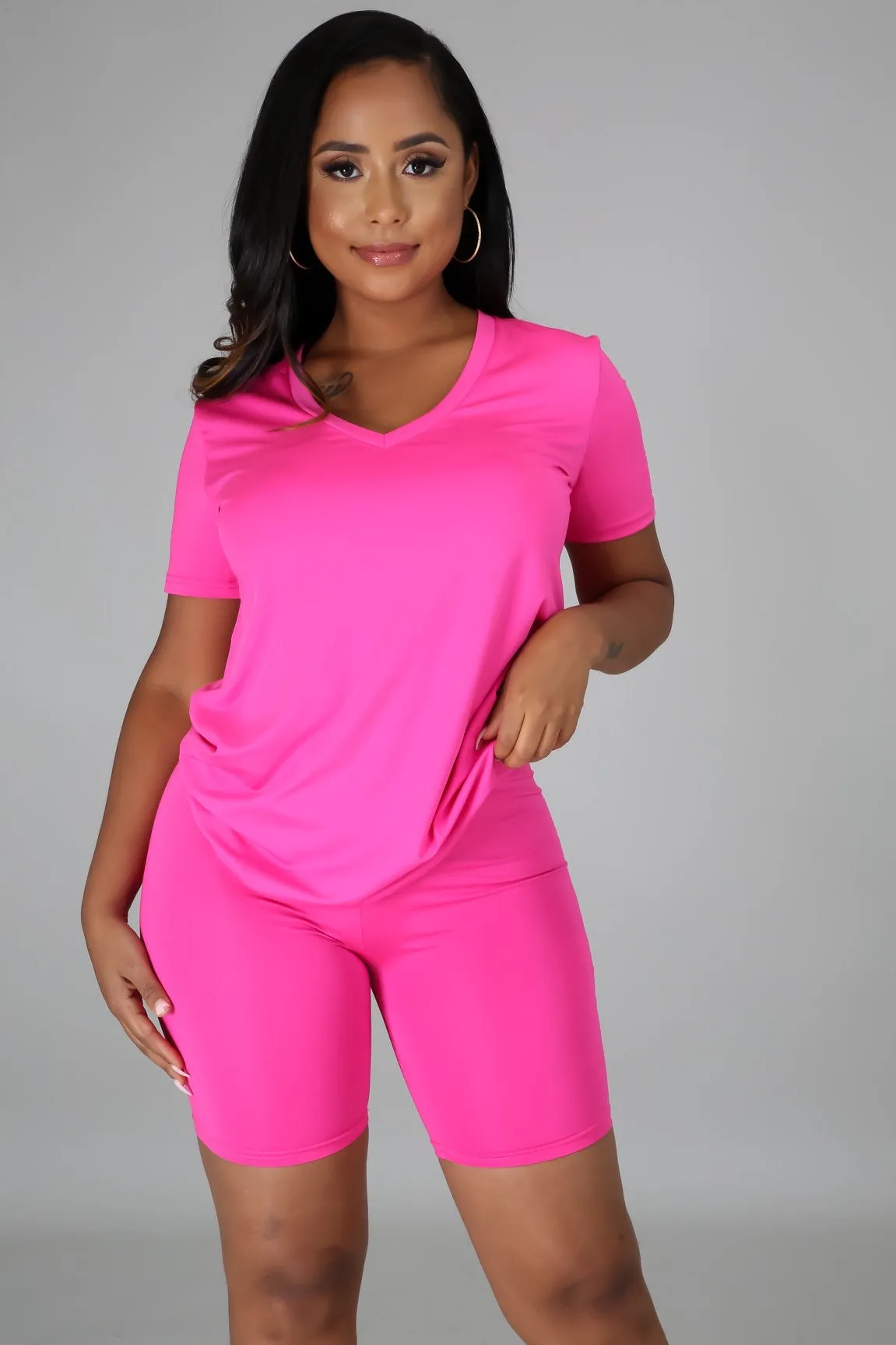 Bleeker short set
