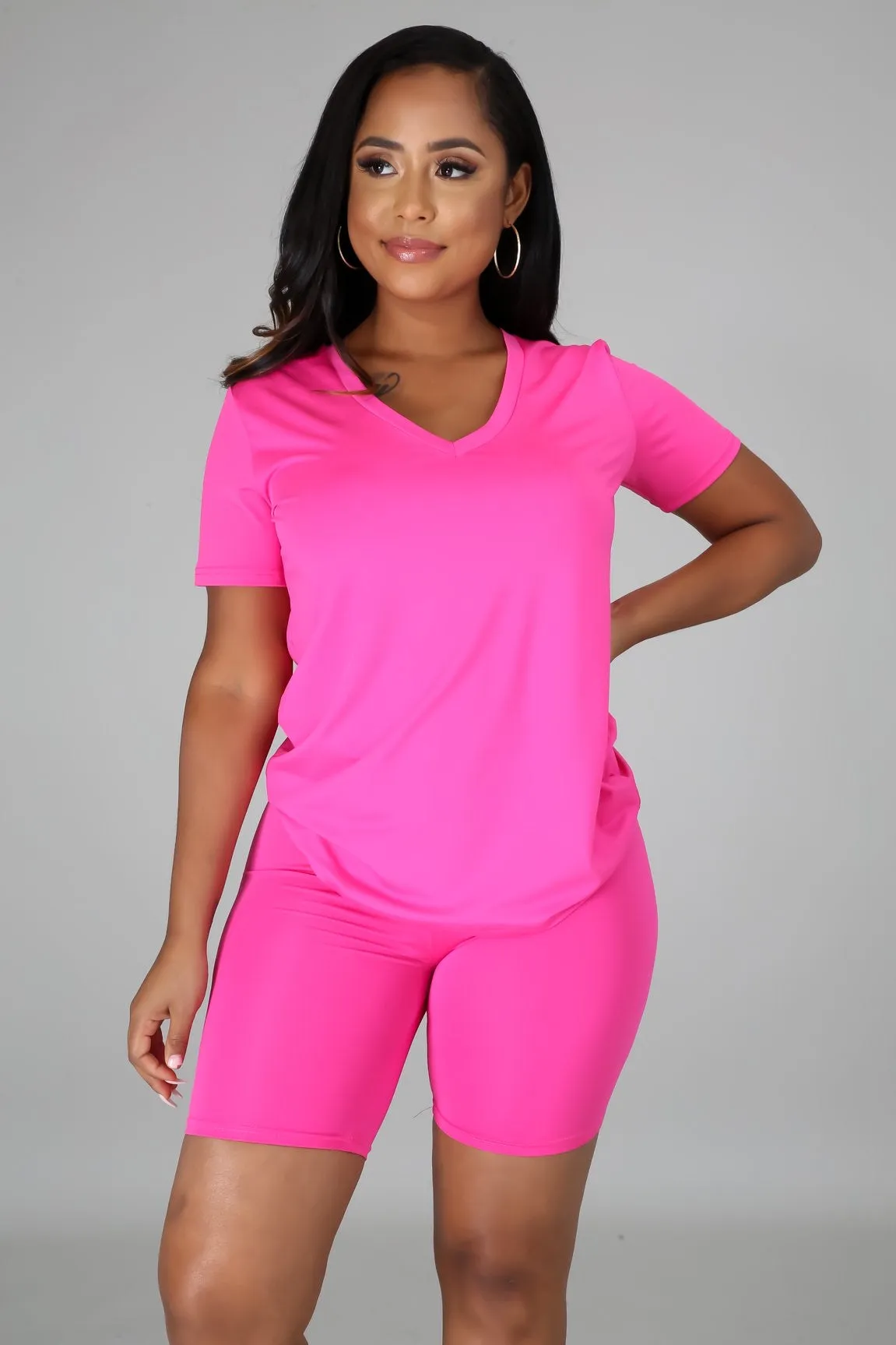 Bleeker short set