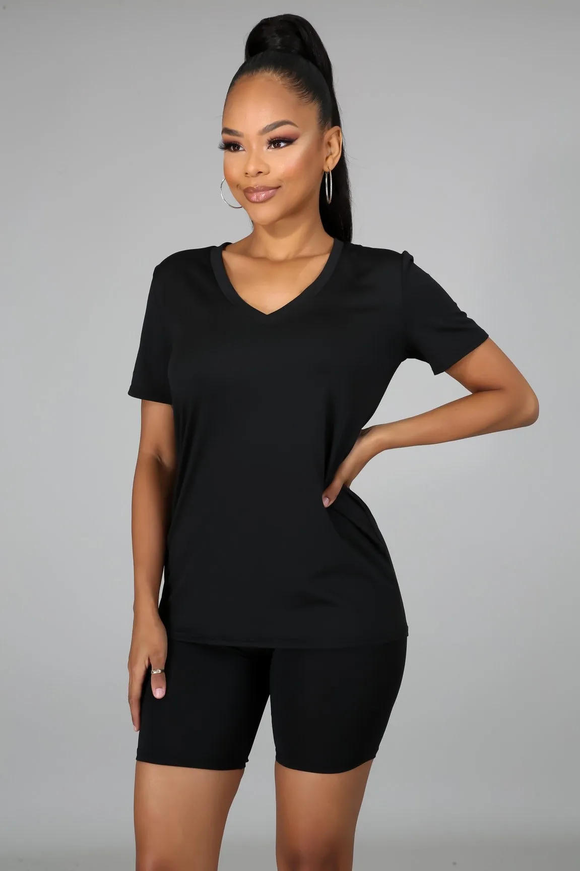Bleeker short set