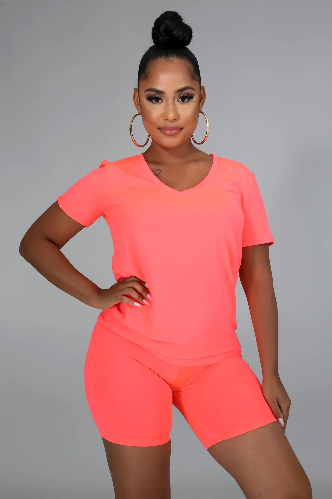 Bleeker short set