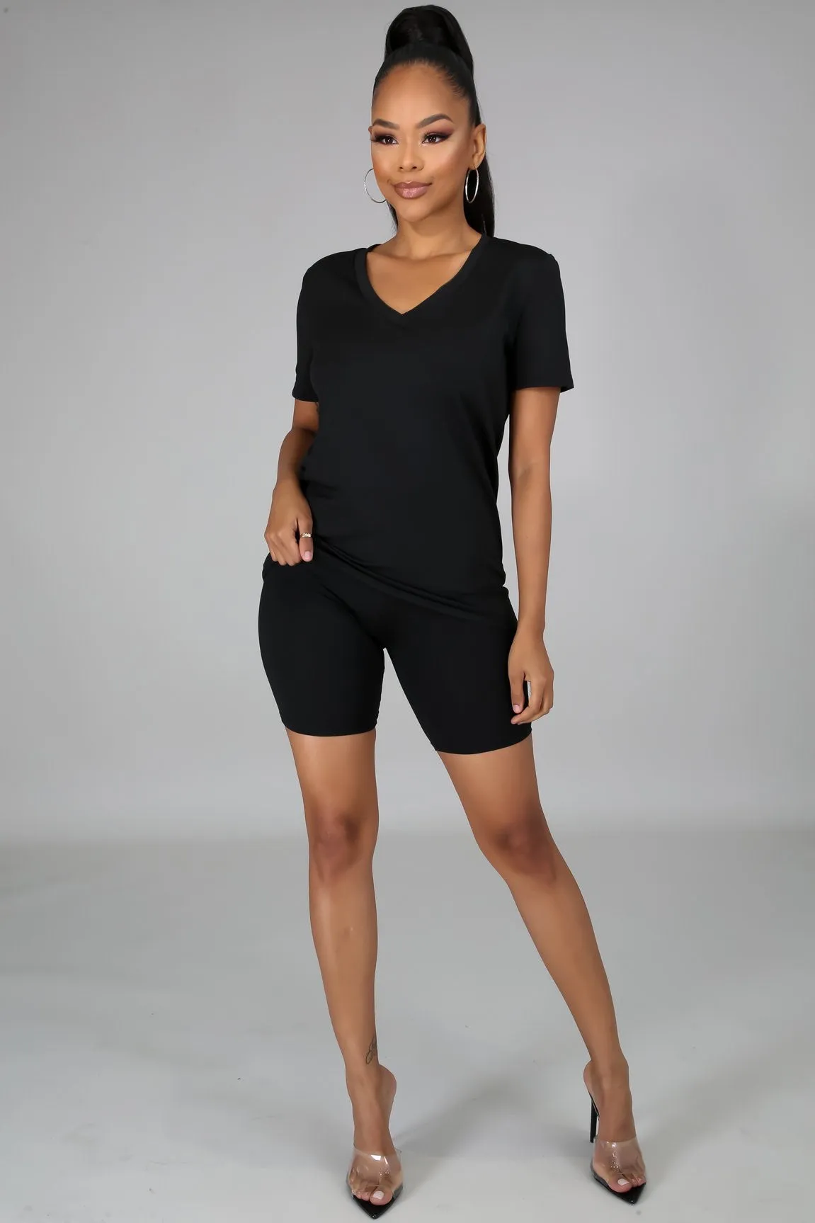 Bleeker short set
