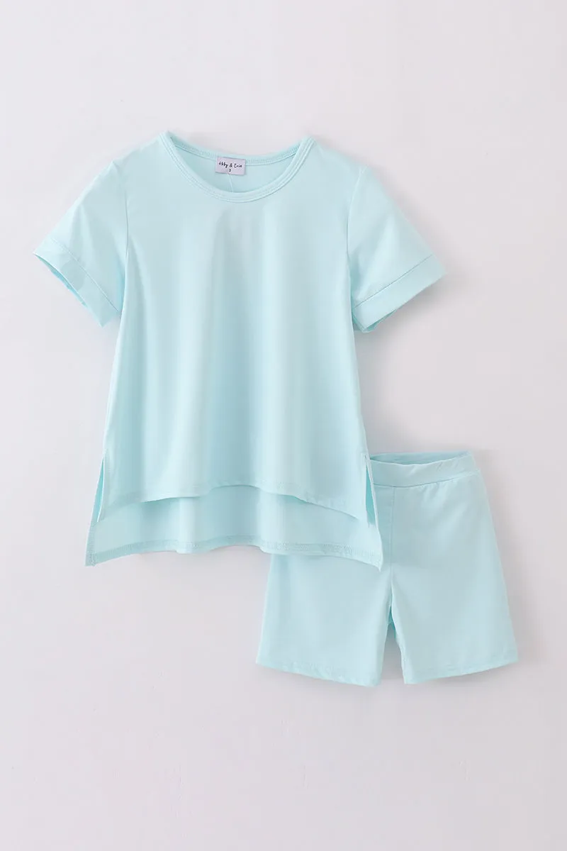 Blue Girl Lounge Set