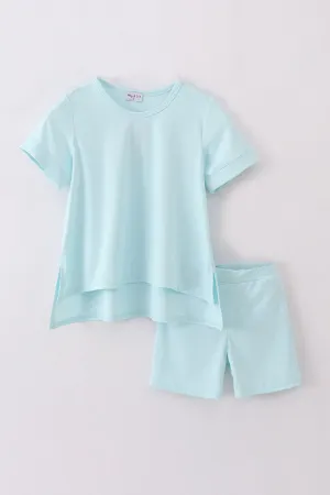 Blue Girl Lounge Set