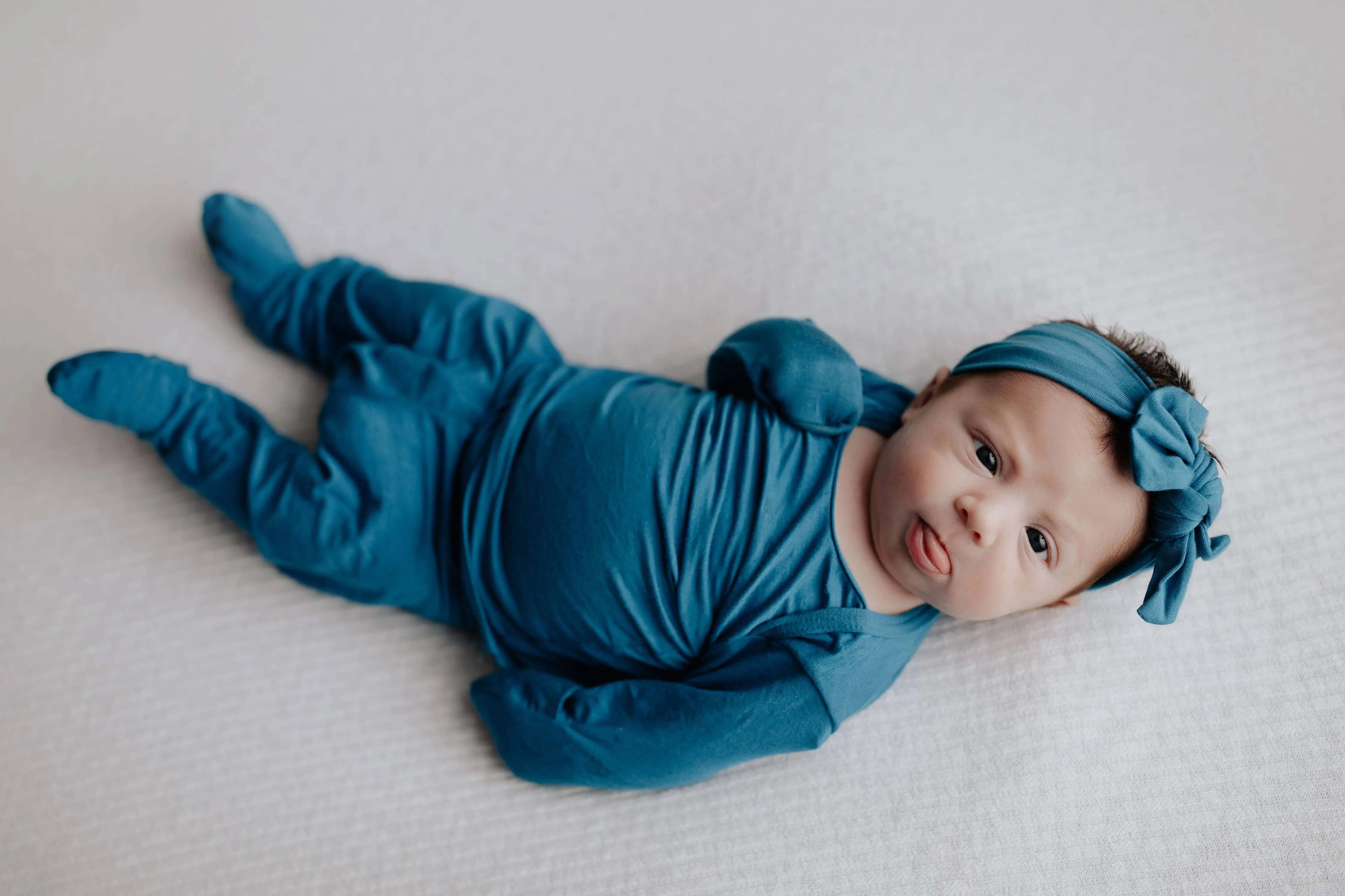 Blue Newborn Jammies