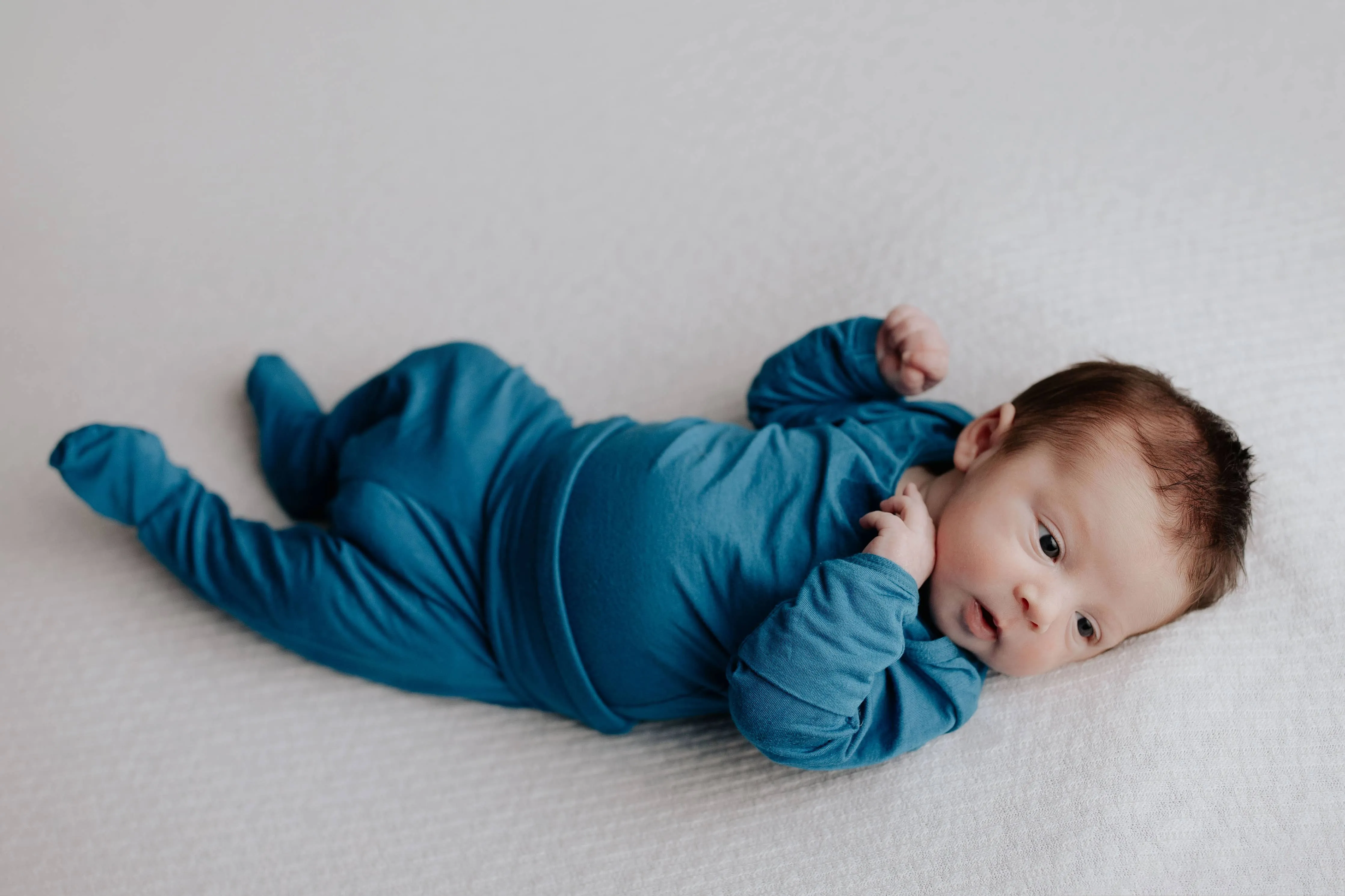Blue Newborn Jammies