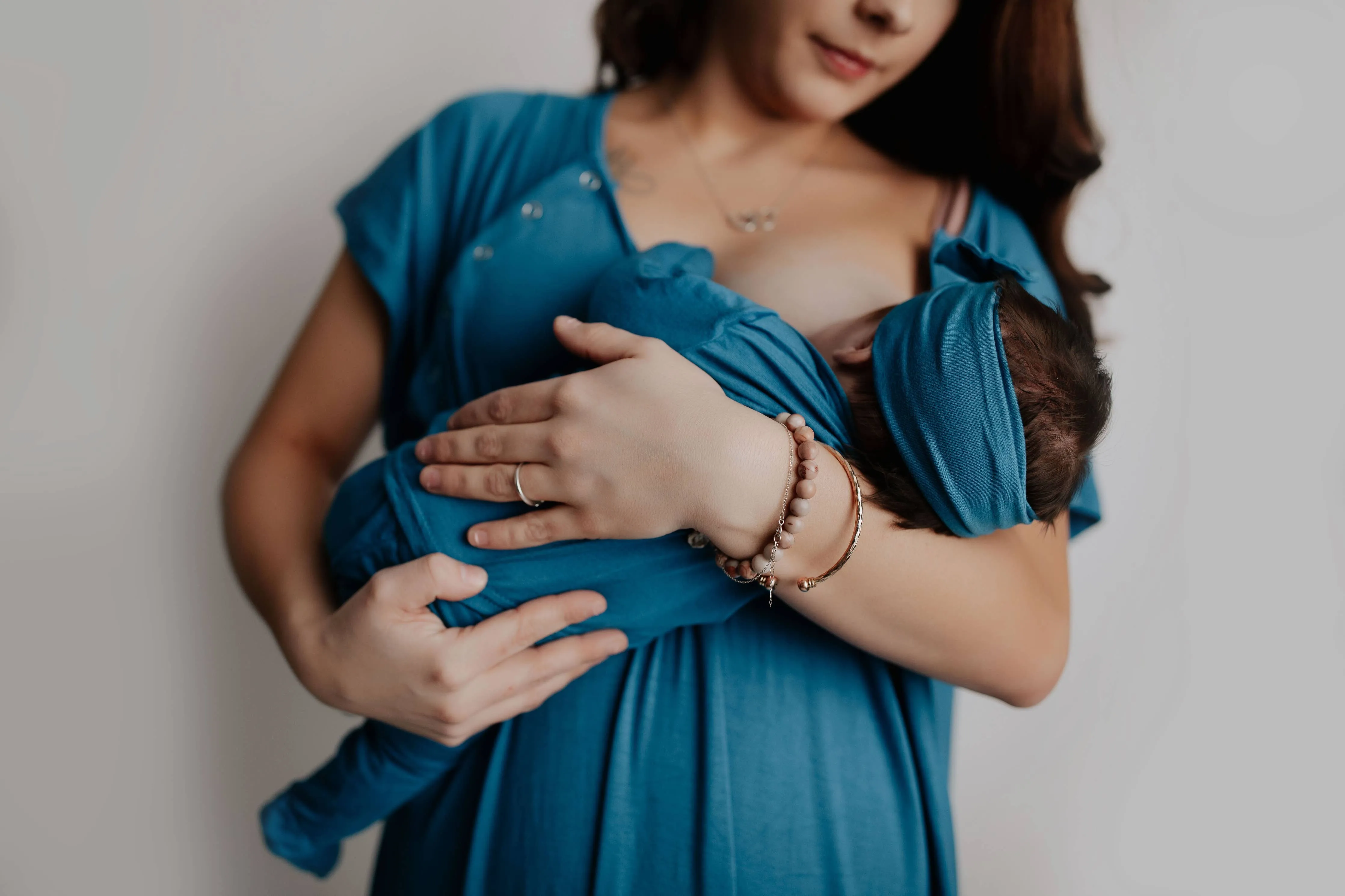 Blue Newborn Jammies