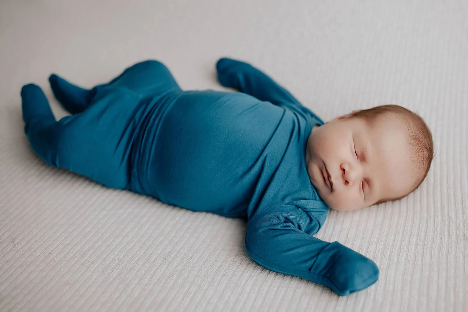 Blue Newborn Jammies
