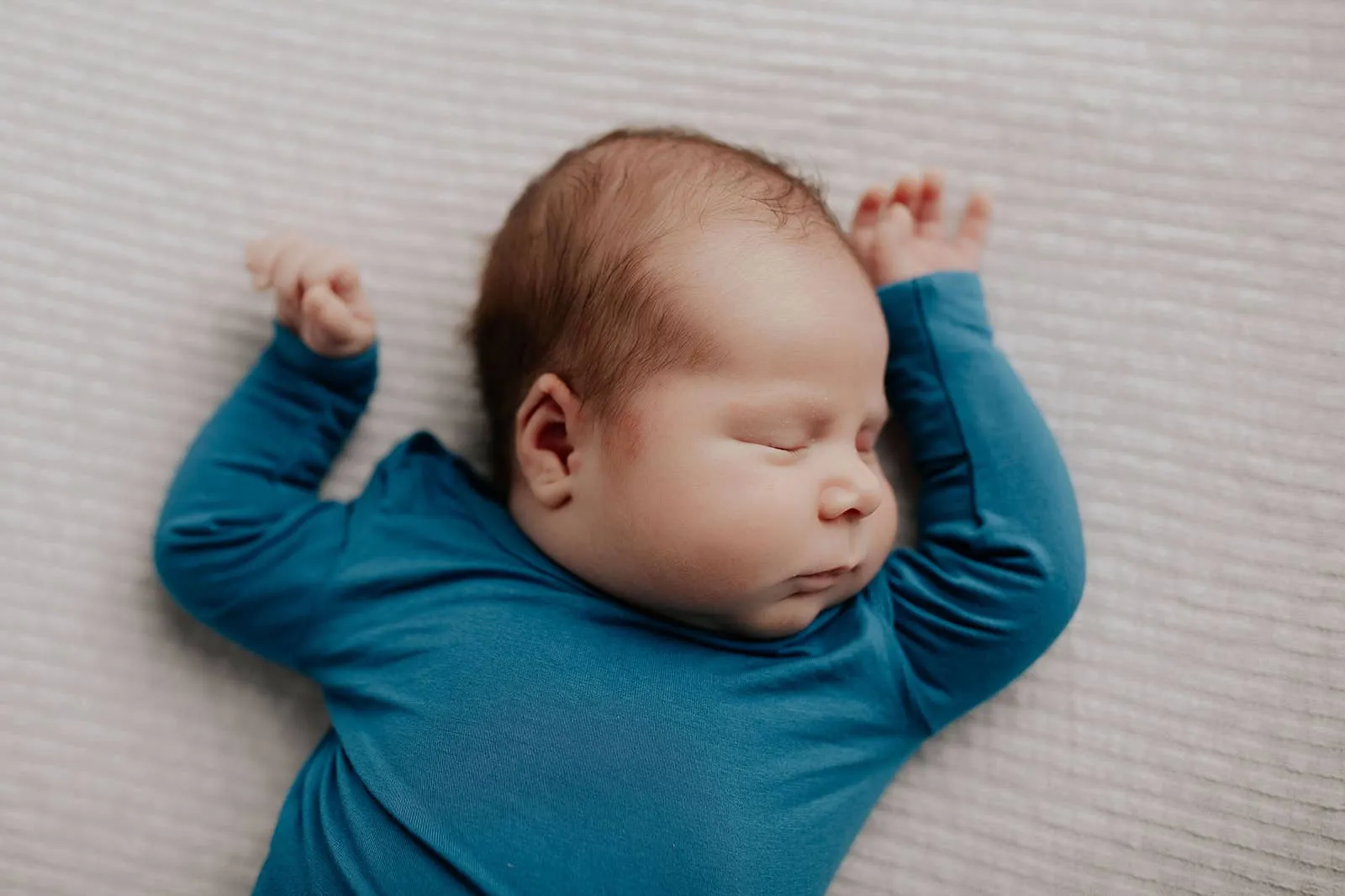 Blue Newborn Jammies