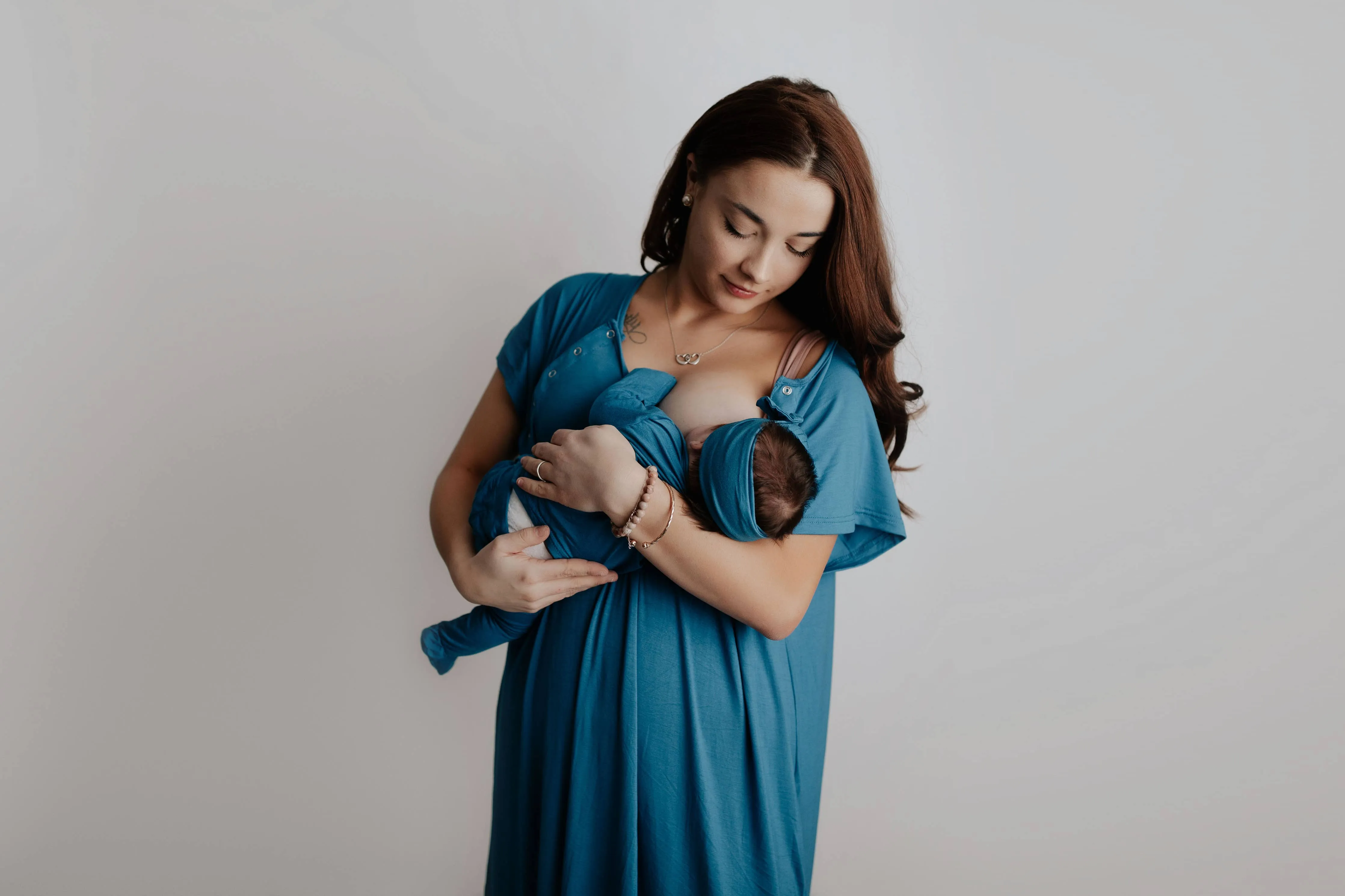 Blue Newborn Jammies