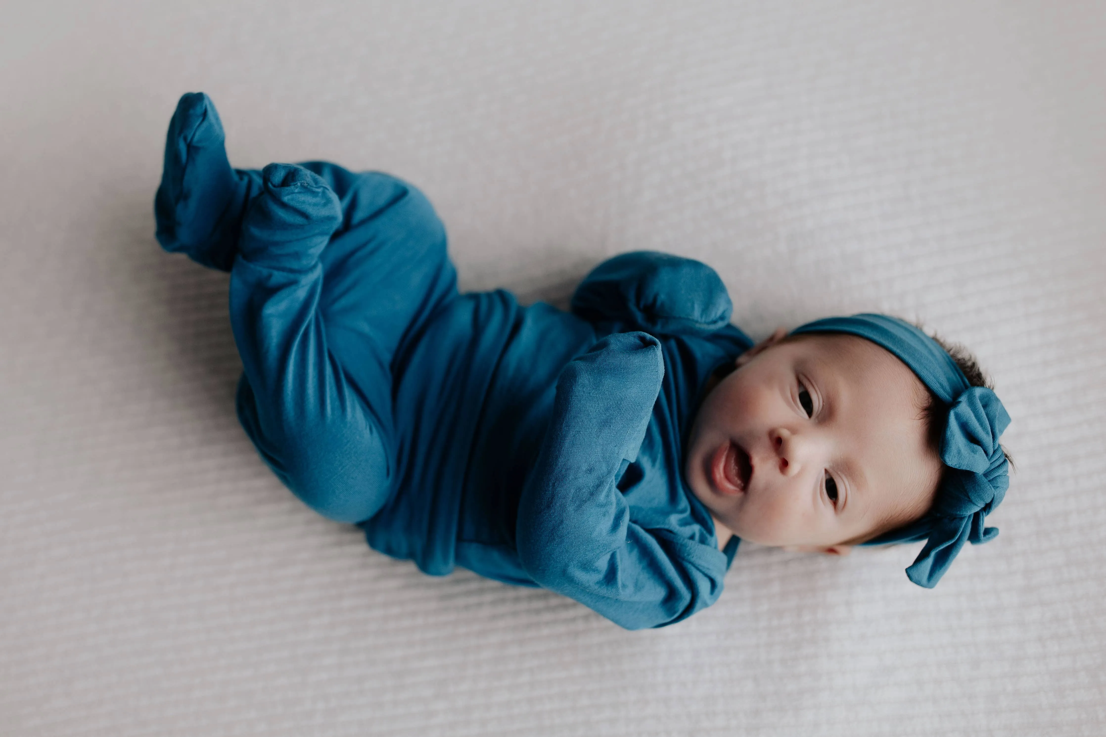 Blue Newborn Jammies